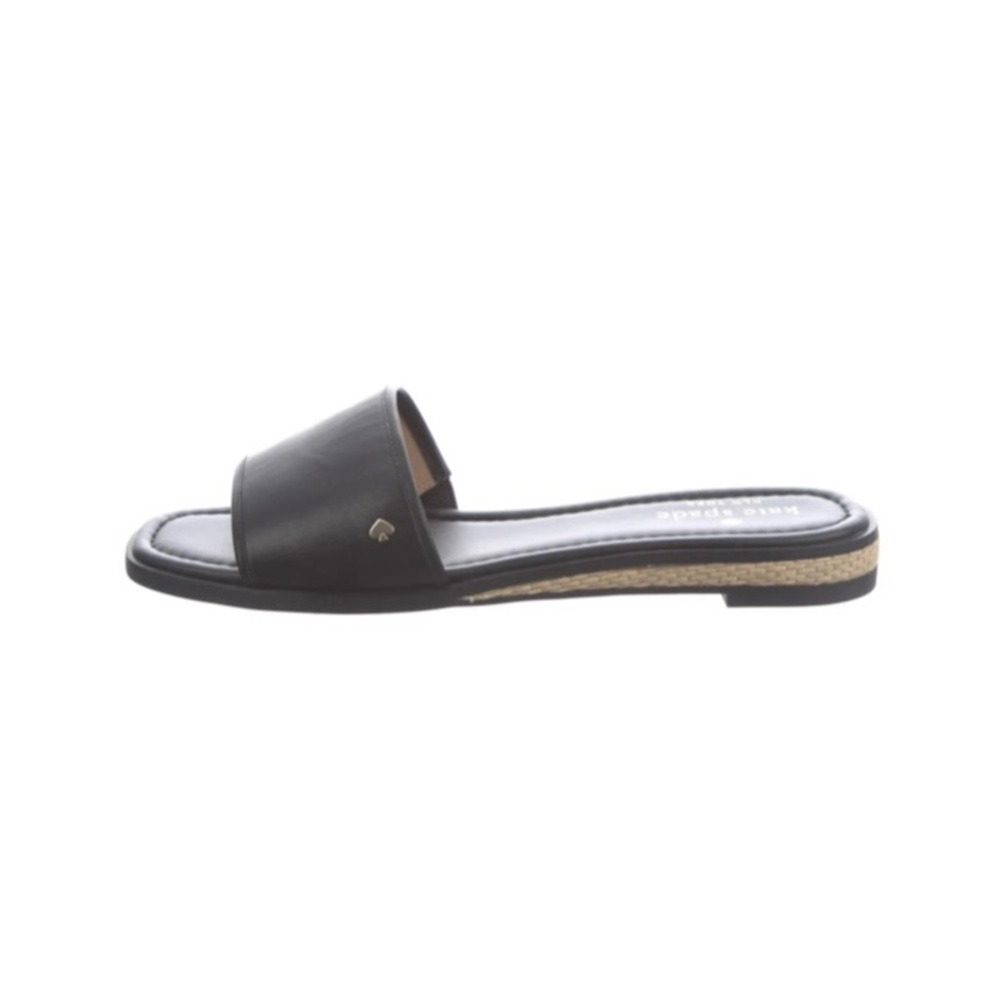 Kate Spade leather slides